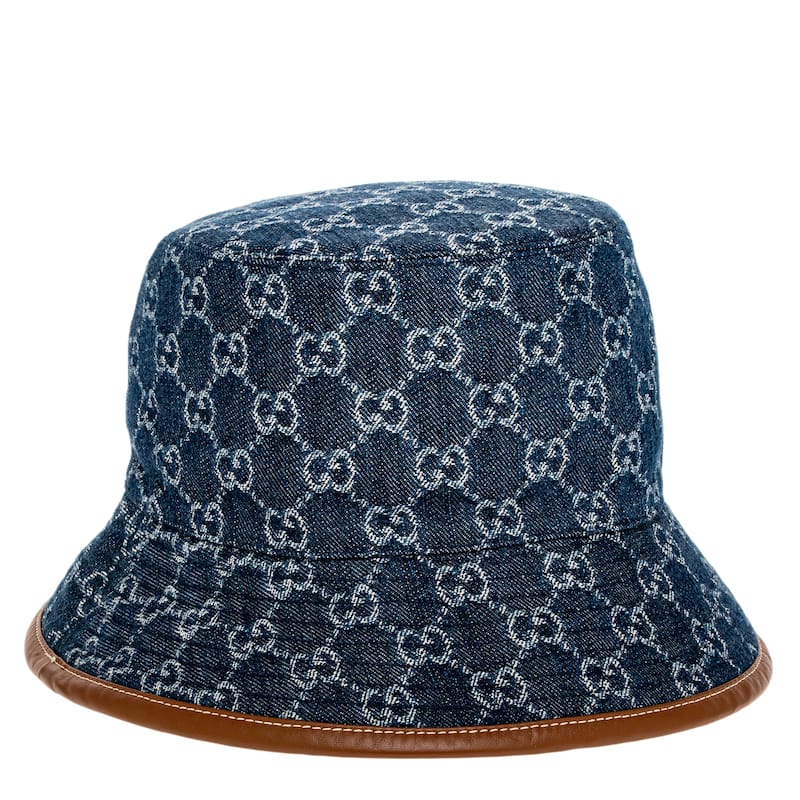 Gucci GG Denim Bucket Hat - Adult L (7 1/4 - 7 3/8)