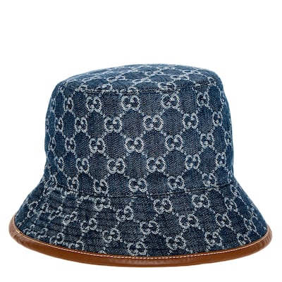 Gucci GG Denim Bucket Hat