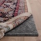 preview thumbnail 7 of 6, SAFAVIEH Extra Thick Cushioned Non Slip Anti Skid Grippy Stay in place Rug Pad Under Carpet, Stable on all Hard Floors - Grey