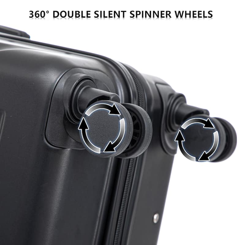 Three pcs/set in ABS Spinner Wheel Luggage