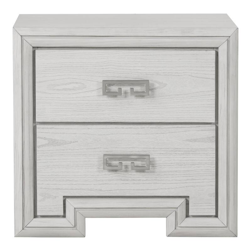 Furniture of America Klasiin 5-Piece Rustic White Wood Panel Bedroom Set