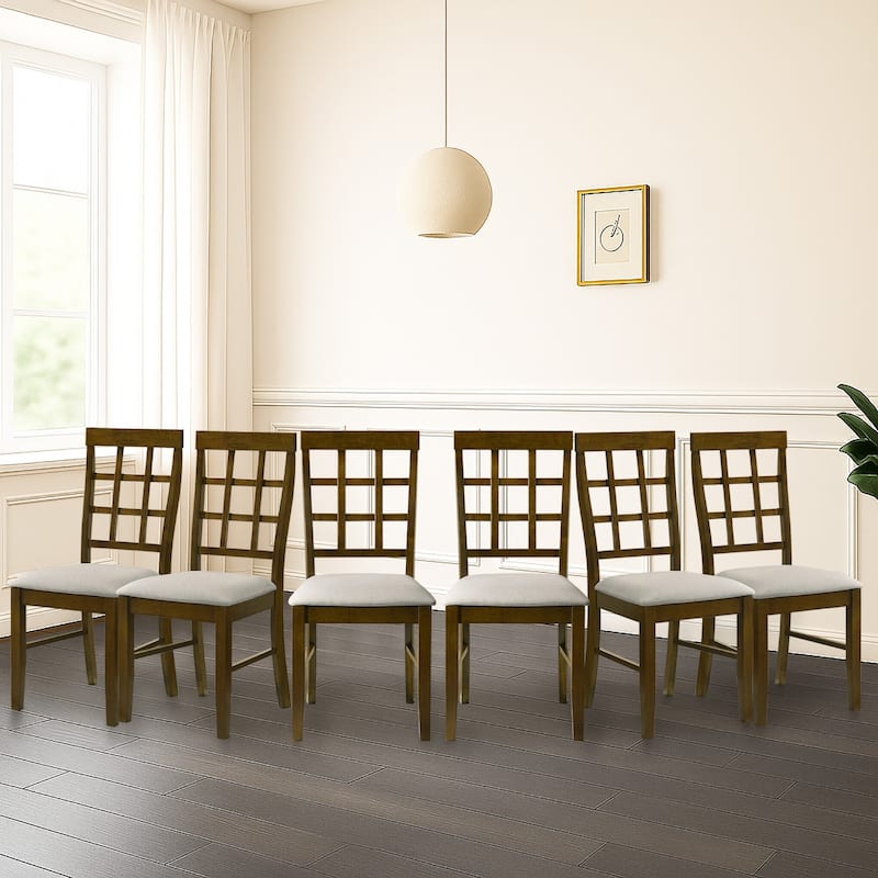 Troy 7-Piece Dining Table and Chair