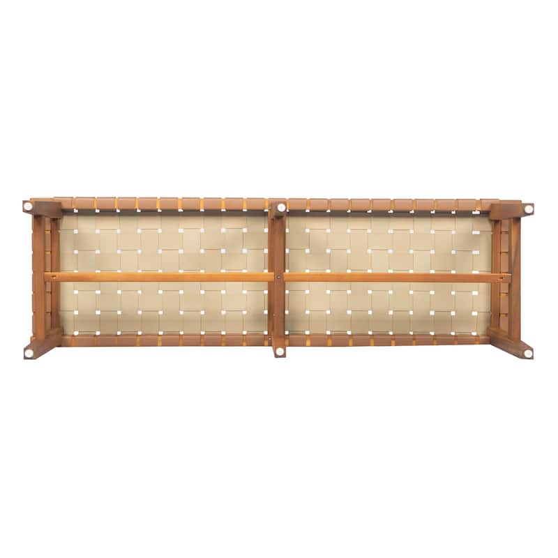 Christopher Knight Home - Elena Modernist Acacia Wood Bench - 54.5"L
