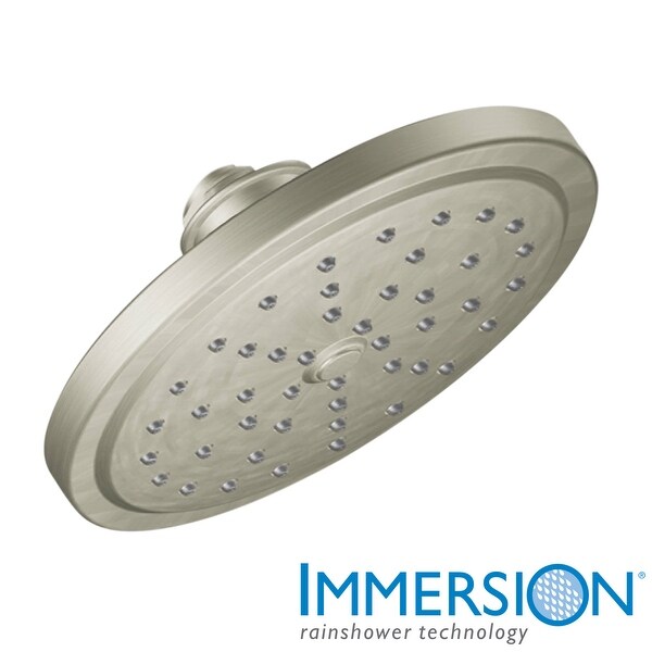 Moen S176 Fina 2.5 GPM Rainshower Shower Head with Immersion Technology