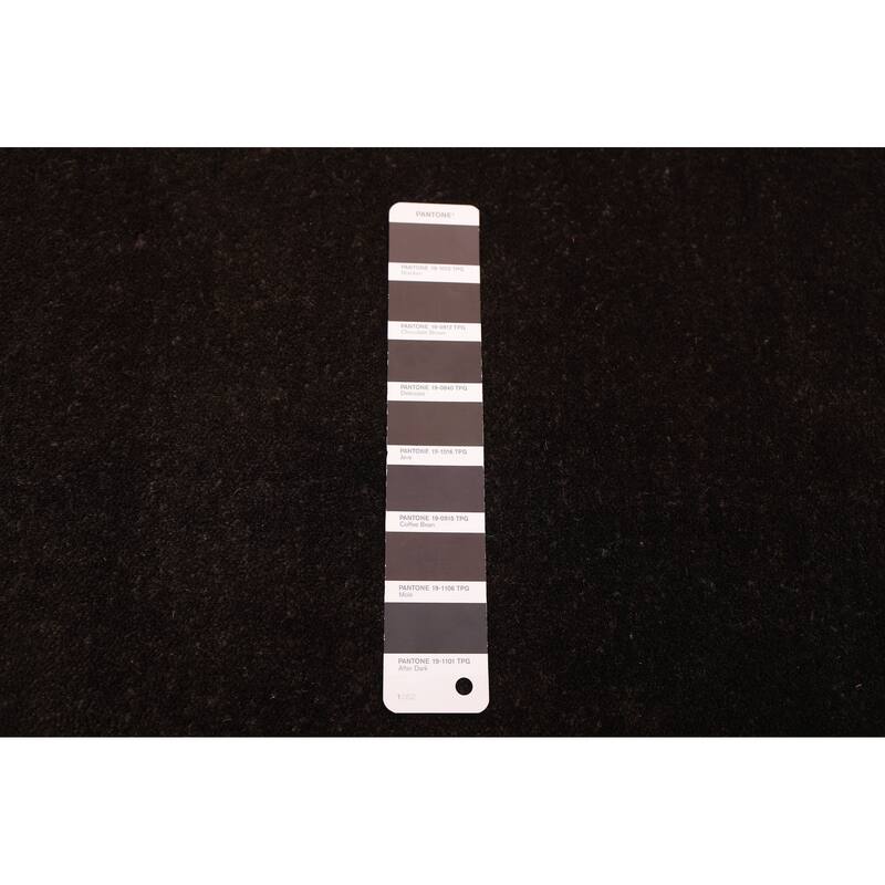 ECARPETGALLERY Hand Loomed Kashkuli Gabbeh Black Wool Rug - 5'0 x 6'11