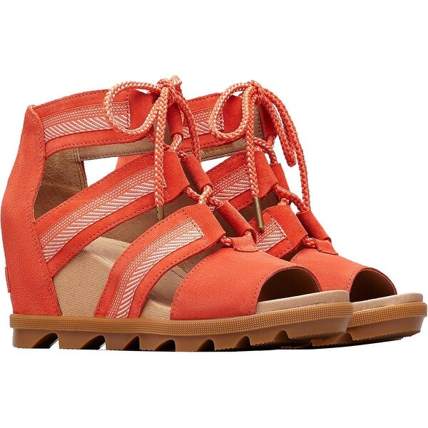 red sorel sandals