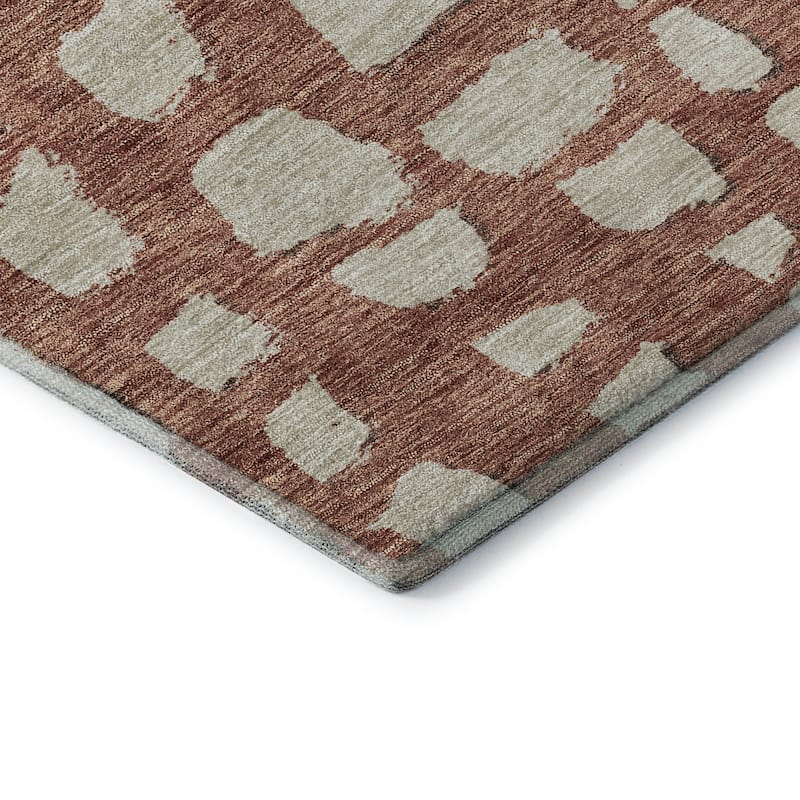 Premium Washable Super Soft Contemporary Cobble Mayfield Rug