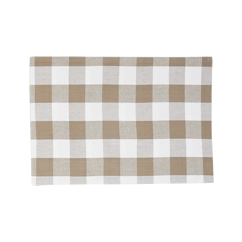 Franklin Checkered Plaid Placemat Set of 4