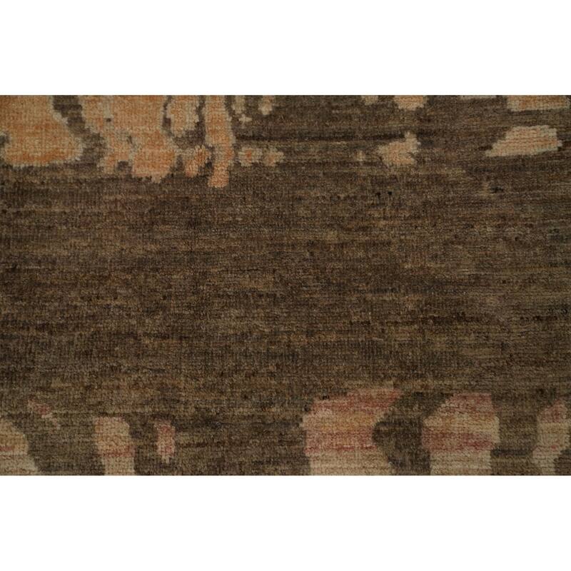 Hand Knotted Traditional Wool Multi-Colored Animal Pictorial Area Rug - 11' 10'' X 9' 0''