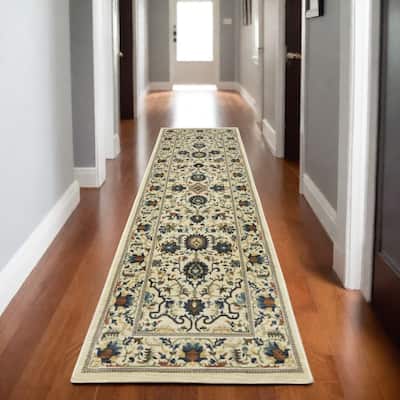 HomeRootsOriental Traditional Runner Area Rug