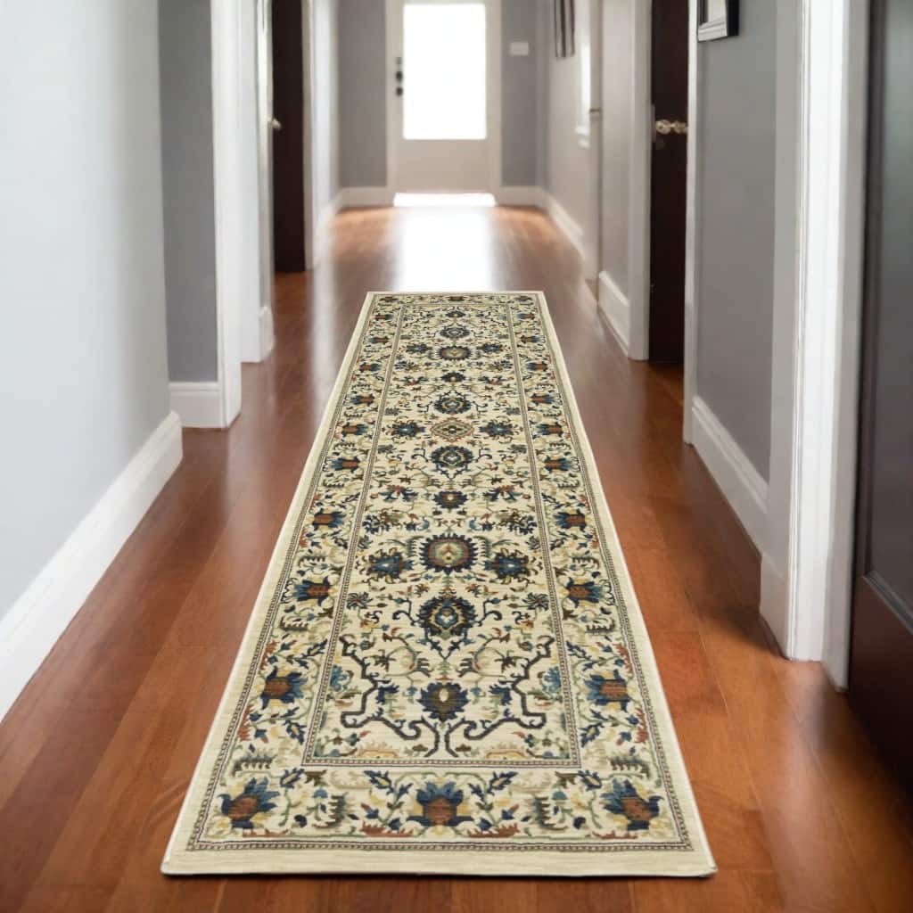 HomeRootsOriental Traditional Runner Area Rug