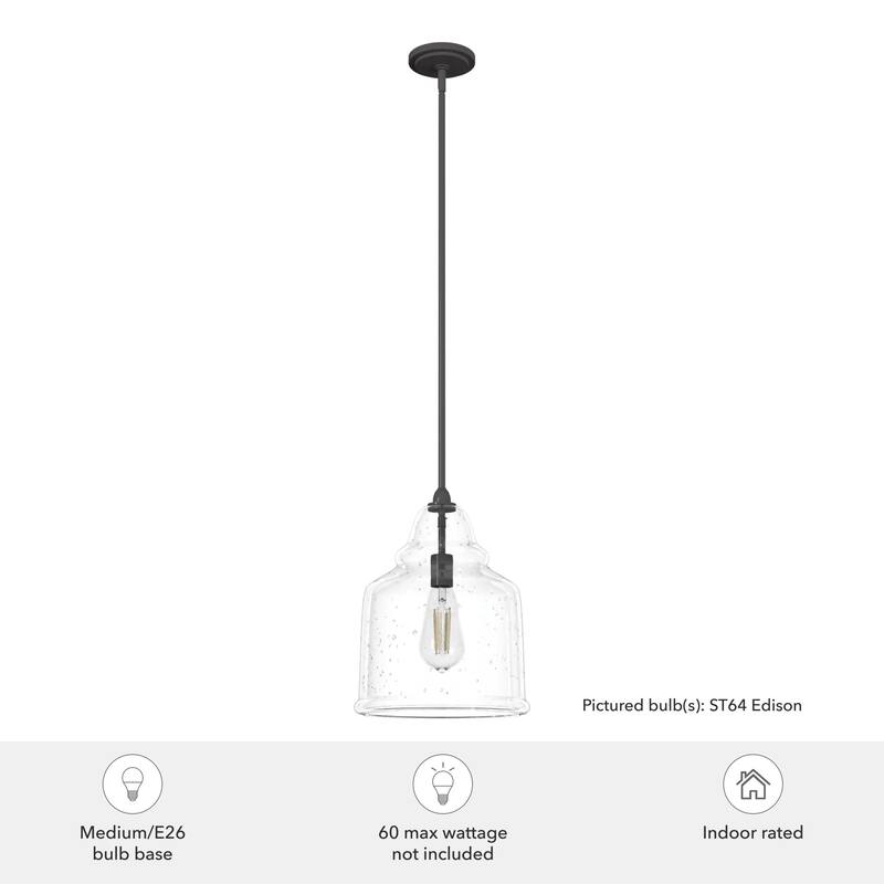 Hunter Dunshire Bell Pendant - Kitchen Island, Dining Room, Entry - Modern Farmhouse, Transitional, Contemporary