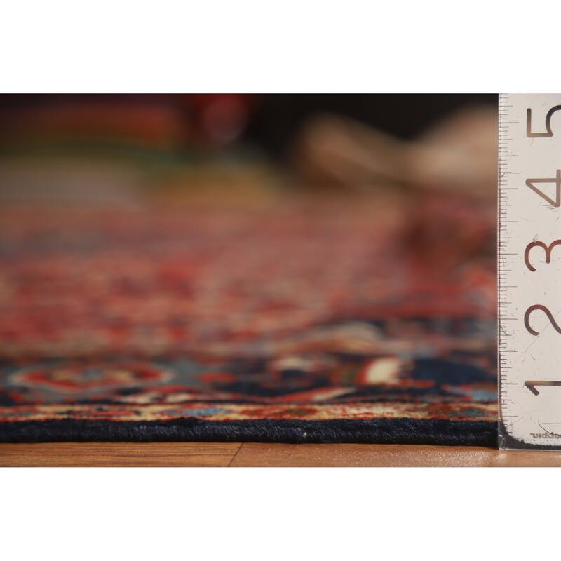Hand Knotted Oriental 100% Wool Carpet Traditional Medallion Oranges & Rust Sultanabad Area Rug - 12' 0'' X 8' 8''