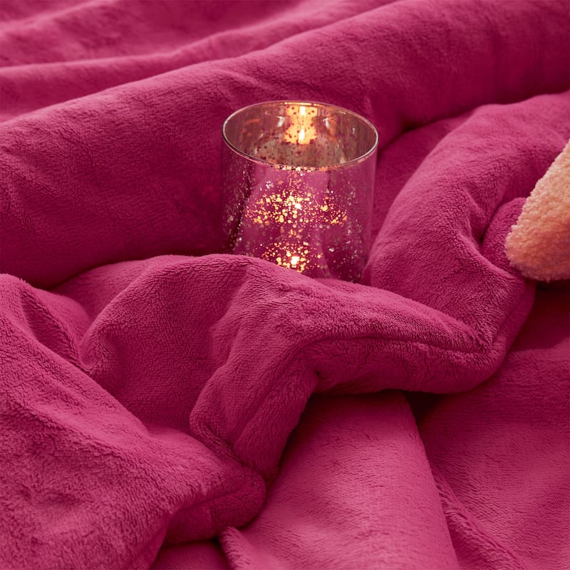 Neon Nights - Coma Inducer® Oversized Comforter Set - Neon Pink
