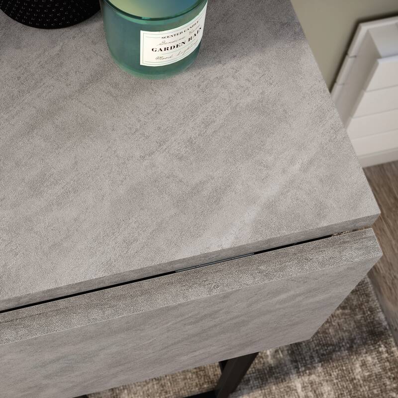 Wood Drop Leaf Table with Flip-Up Top