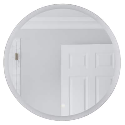Craftmade MIR112 LED Lighted Mirror 28" Diameter Circular Bathroom