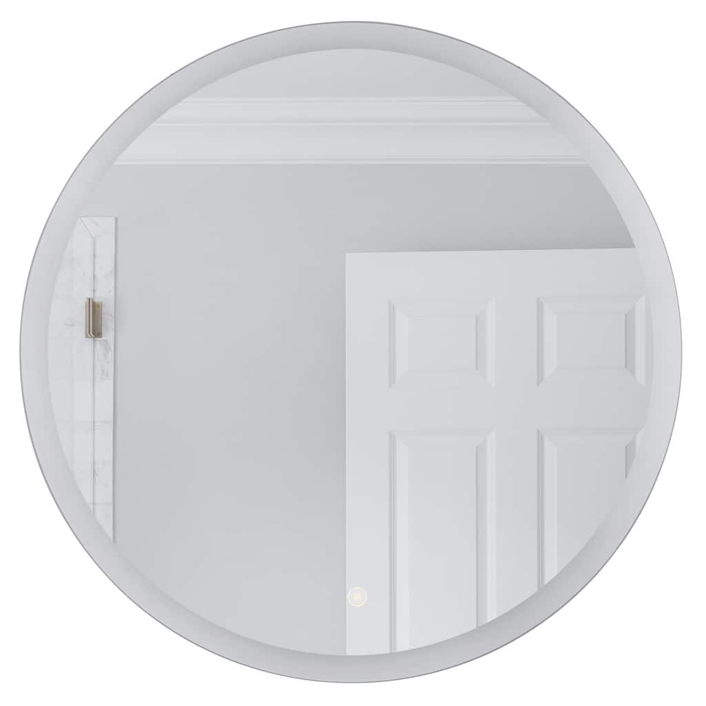 Craftmade MIR112 LED Lighted Mirror 28" Diameter Circular Bathroom
