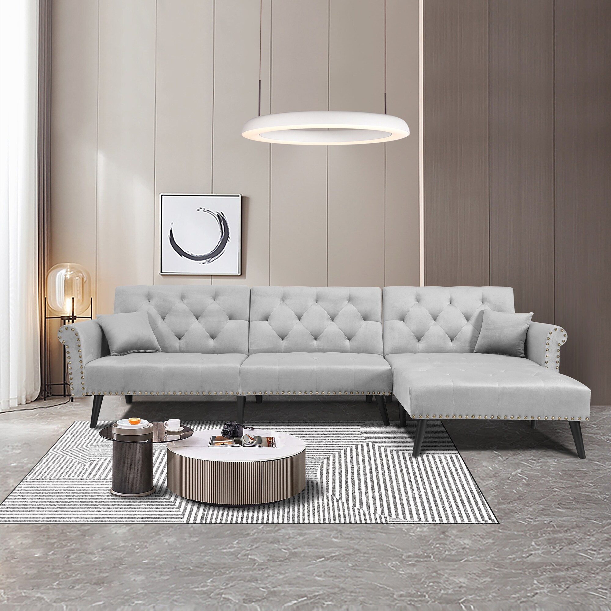 Jemima reversible clearance sleeper sectional