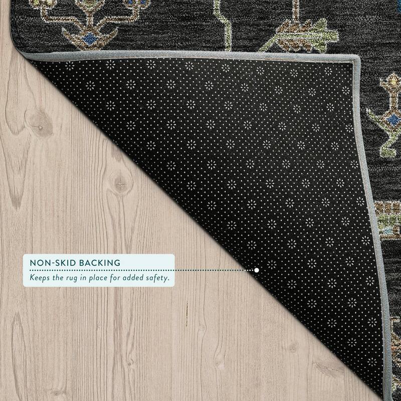 Machine Washable Indoor/ Outdoor Global Marrakesh Chantille Rug