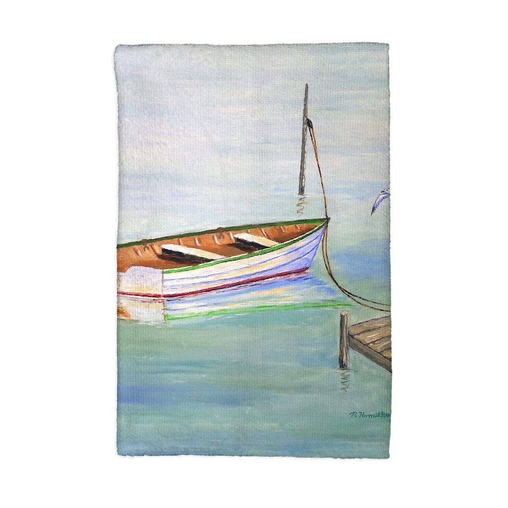 Row Boat Kitchen Towel - 16x25