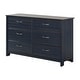 preview thumbnail 12 of 13, South Shore Asten 6-Drawer Double Dresser