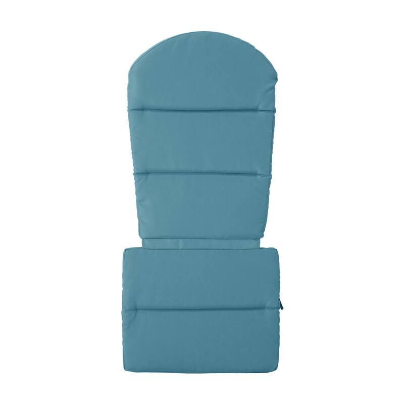 Roomfitters Outdoor Adirondack Chair Cushion with Ties, Water-Resistant Fabric