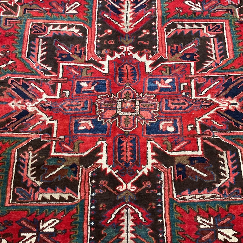 HERAT ORIENTAL Handmade Fine Heriz Rug - 8'5" x 12'