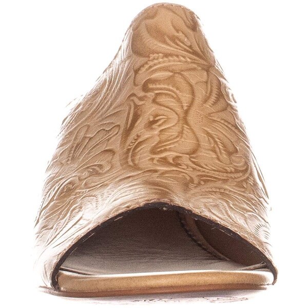 leather mules womens
