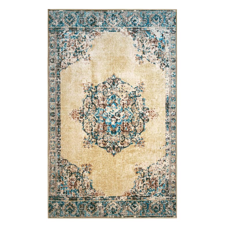 Superior Alsten Printed Non-Slip Indoor Area Rug