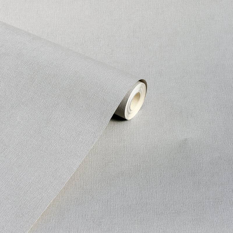 Arthouse Monty Grey Faux Fabric Wallpaper