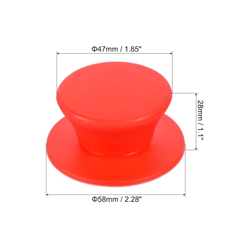 2pcs Universal Pot Lid Top Replacement Knob Heat Resistant Handle