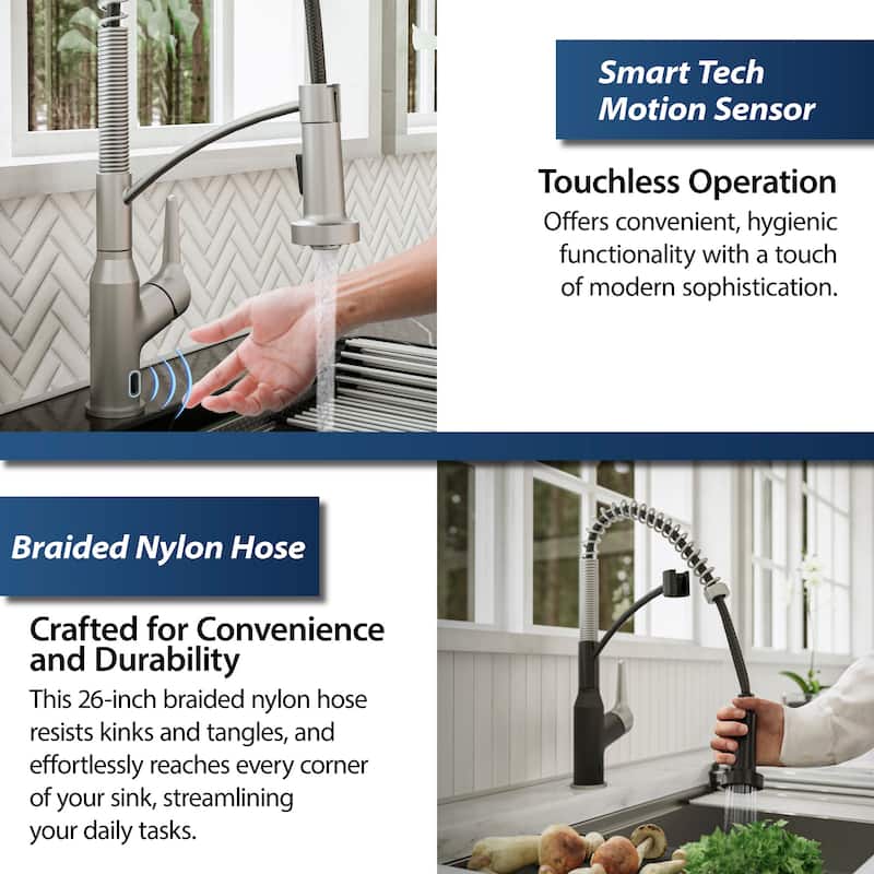 Karran USA KKF215 Alston 1.8 GPM Single Hole Kitchen Faucet