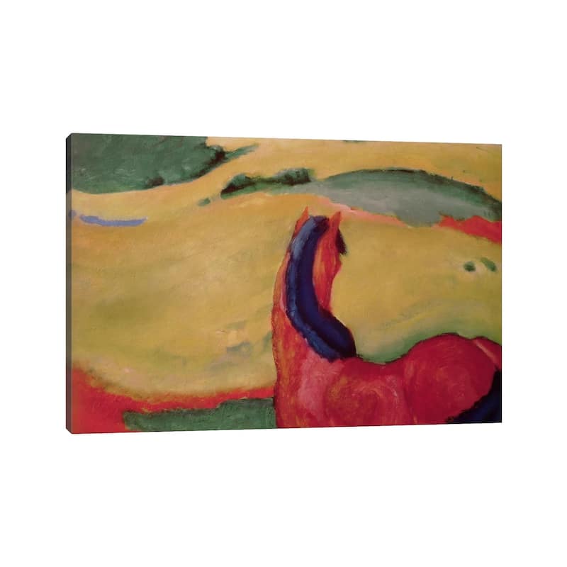 iCanvas "Horse in a landscape, 1910 " by Franz Marc Canvas Print