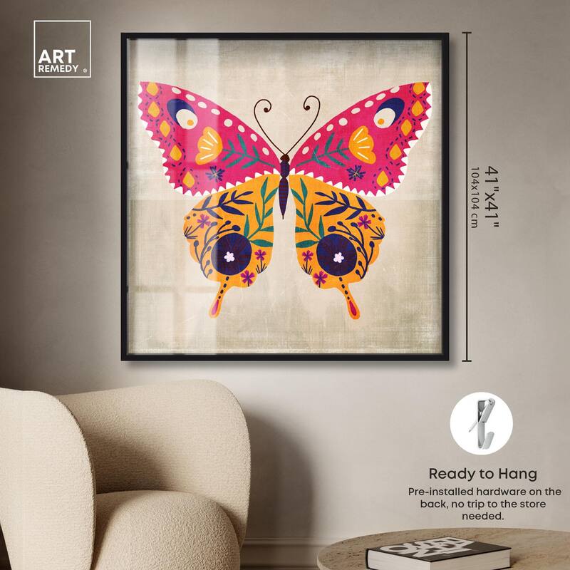 Butterfly Wings II Shadowbox by Art Remedy