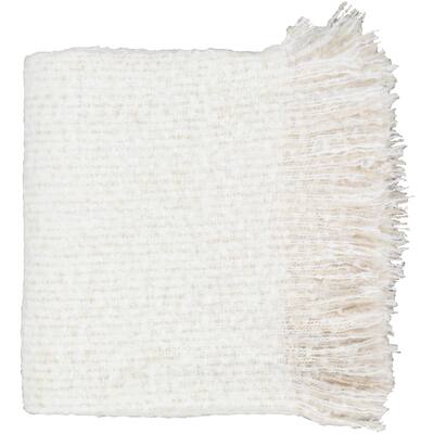 Carina Beige 50" x 60" Classic Throw