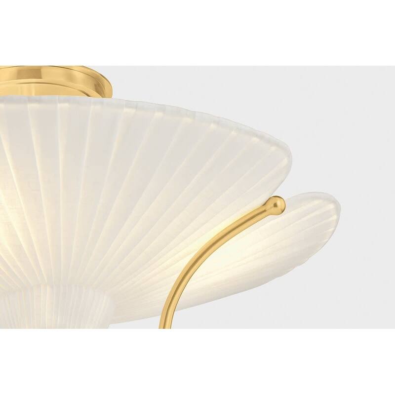 Hudson Valley Lighting AH4619 Gerhard 3 Light 18" Wide Semi-Flush Bowl