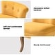 preview thumbnail 24 of 51, Xacobo Modern Velvet Tufted Vanity Stool with Wood Base by HULALA HOME