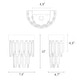 preview thumbnail 7 of 14, Modern 1-Light Luxury Crystal Wall Sconce Black Gold Bathroom Vanity Light - W7.9" x H10"