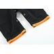 preview thumbnail 4 of 2, Black and Orange Boo Halloween Overalls - 3-6M