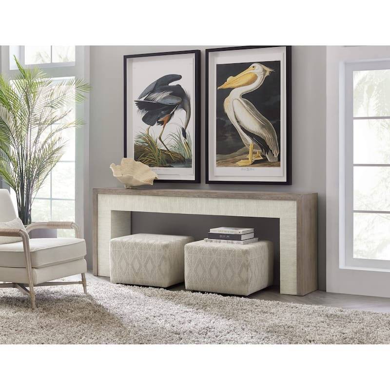 Hooker Furniture 6350-80151 14" Wide Resin, Wood Veneer Console Table