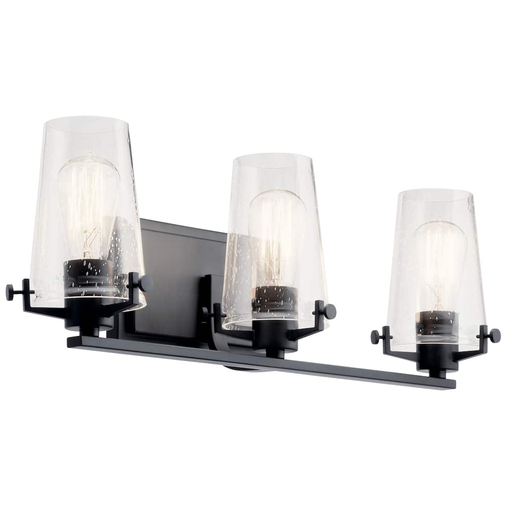 Kichler Lighting Alton 3-Light Vanity Light Black