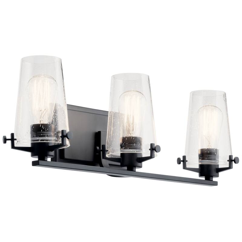 Kichler Lighting Alton 3-Light Vanity Light Black