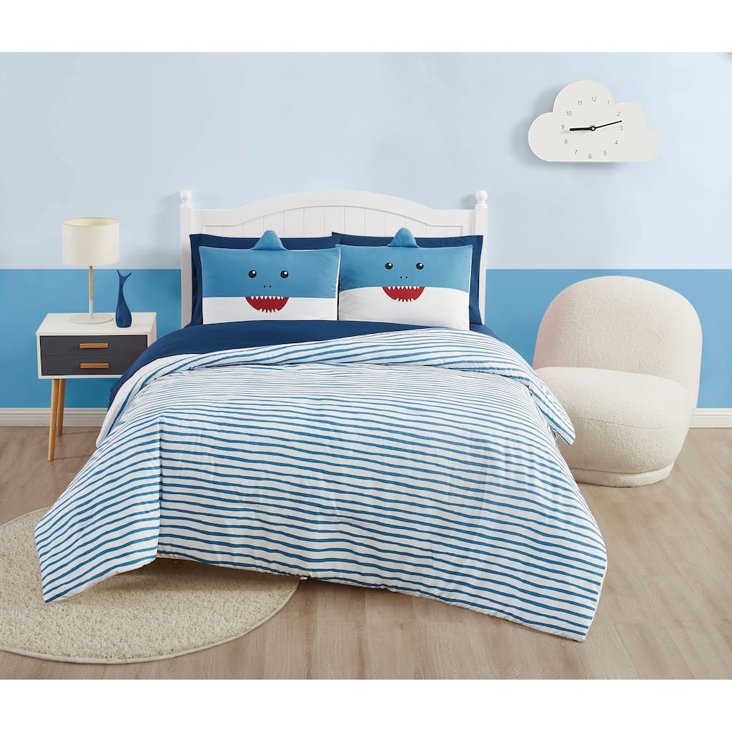 My World Happy Shark 7 Piece Bed in a Bag