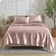 preview thumbnail 20 of 22, Bare Home Poly Satin Sheet Set