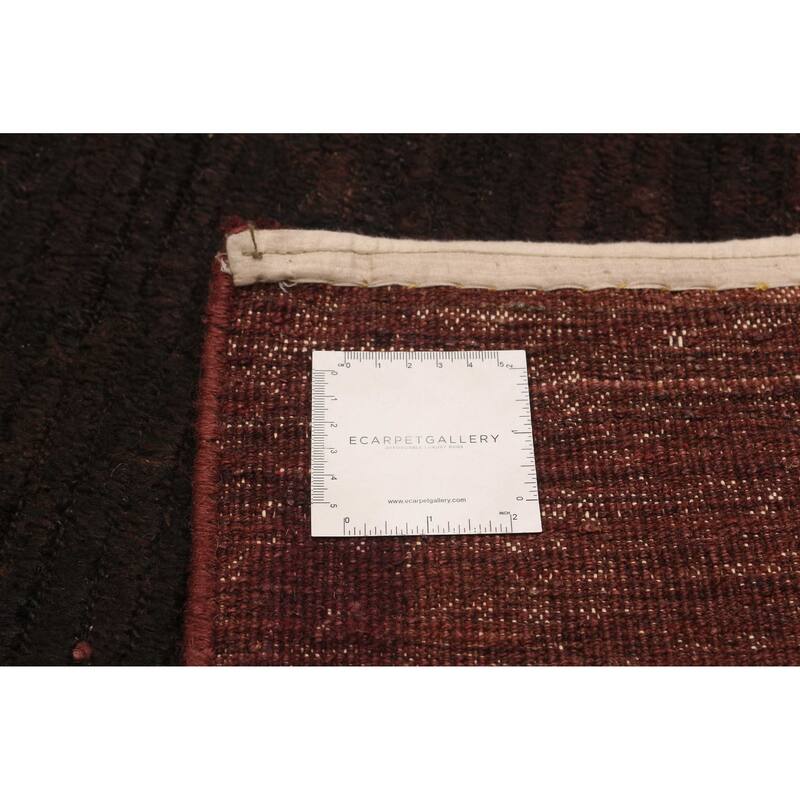 ECARPETGALLERY Hand-knotted Finest Peshawar Ziegler Red Wool Rug - 6'4 x 10'4