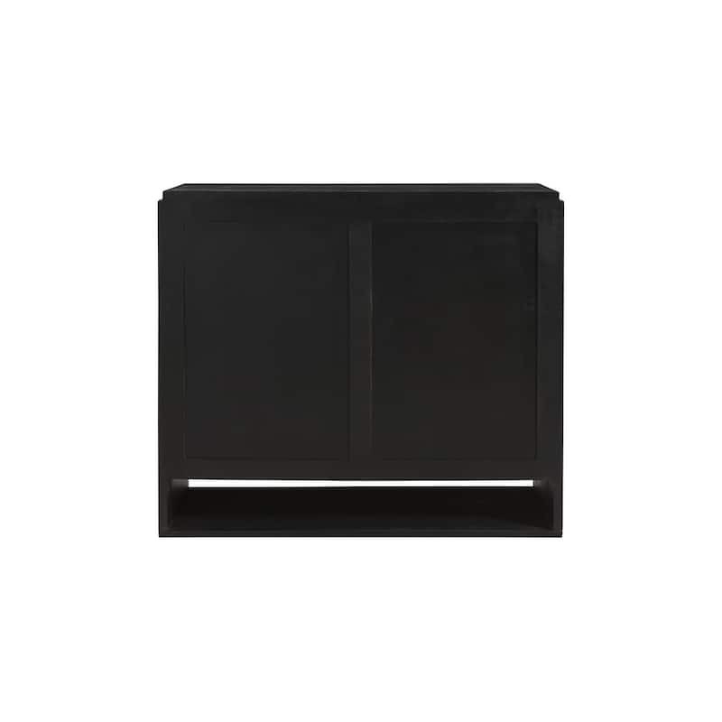 Aurelle Home Quatro Modern 3-Drawer Oak Dresser