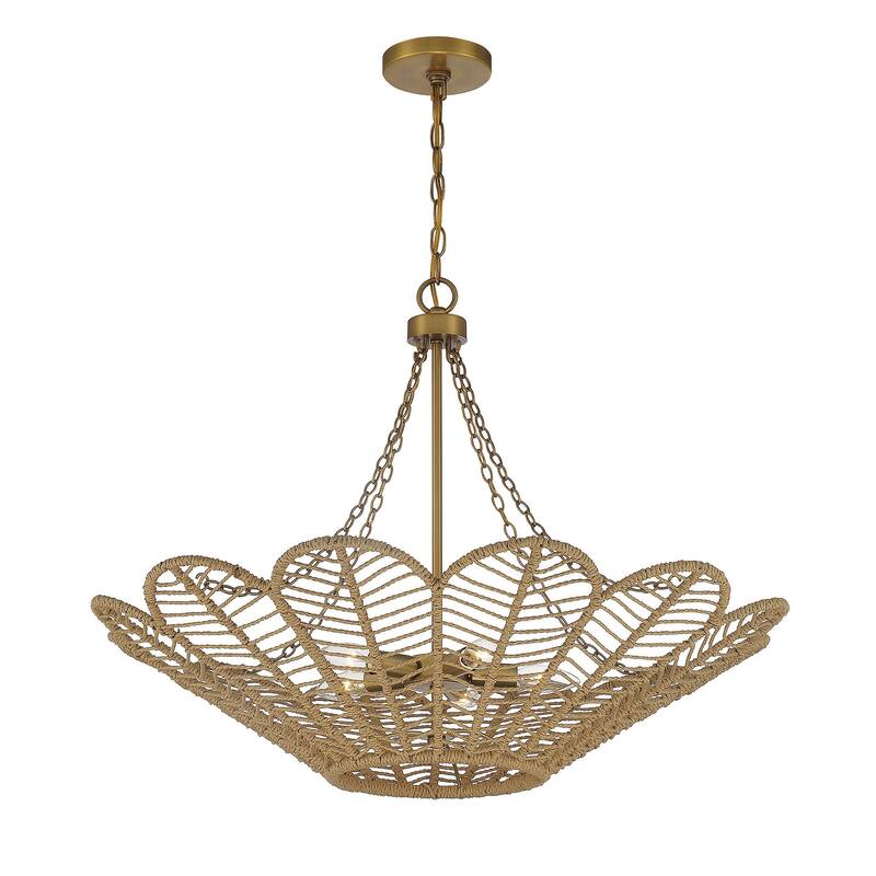 Savoy House 7-1825-5 Cyperas 5 Light 30" Wide Chandelier