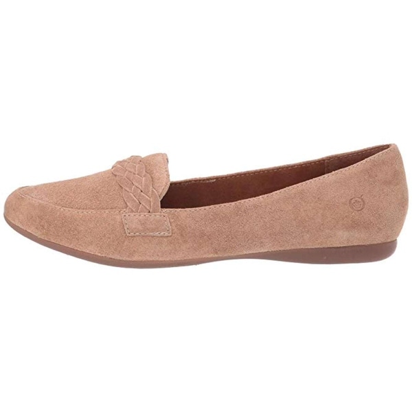 born suede loafers