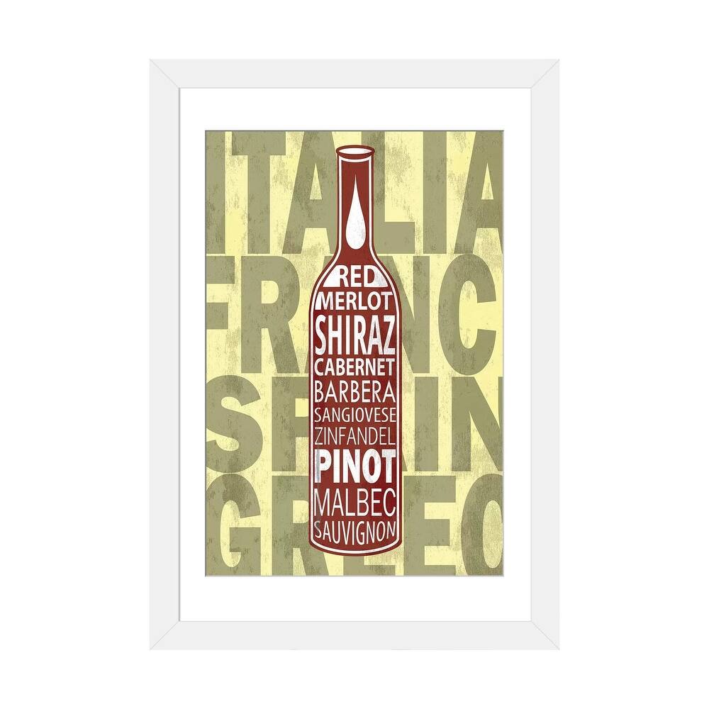 iCanvas "Red Wines" by Fly Graphics