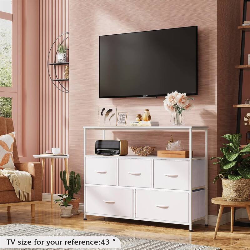 Dresser TV Stand - 11.8"D x 39.4"W x 30.7"H